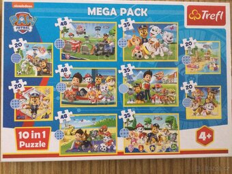 Jako nové pexeso, domino a puzzle Tlapková patrola - 5