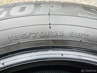 2 Letní pneumatiky Dunlop SP10 3E 185/70 R14 - 5