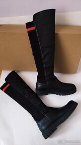 Dámské kožené boty Tommy Hilfiger velikost 39 - 5