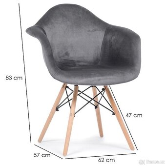 Jídelní set, stůl a 4 židle - 5