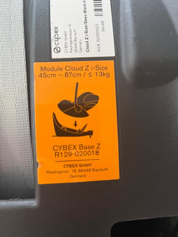 Základna Cybex Base T a autosedačka Cybex Cloud Z i-Size - 5