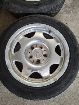 Alu kola mercedes rozměry 7Jx16 ET37 5x112 66,6mm - 5