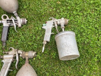 stříkací pistole malířská lakýrnická pistole stará - 5