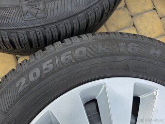 Kola zimní sada s poklicemi 5x112 16" Octavia 4 - 5