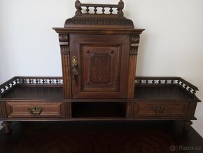 Starožitný psací stůl - 5