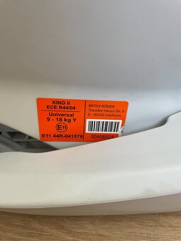 Dětská autosedačka Britax Römer KING II - 5