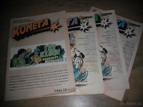 Komiks Kometa č.4,5,6,7 Modrá rokle - 5