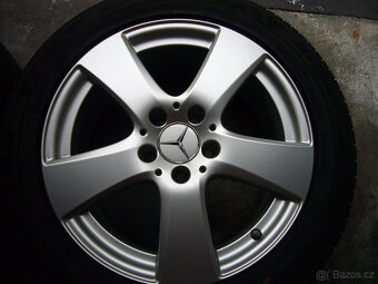 LETNÍ ALU KOLA orig.MERCEDES 17" 5x112 7" et-47,5,stř.-66, - 5