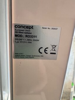 Radioator přímotop Concept RO3311 - 5