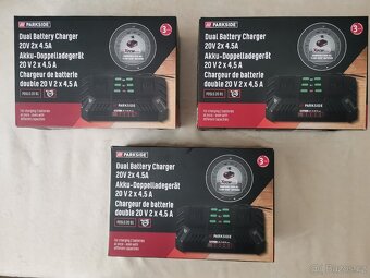 Dvoj nabíječka Parkside 4.5 ×2 - 5