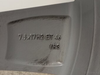 Hliníkové disky Škoda 17" BLADE – originál - 5