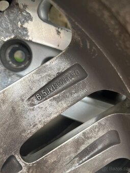Alu kola VW R16 + zimní pneu Barum Polaris 205/55 - 5