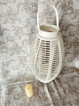 Lucerna Bílá 42 cm - 5