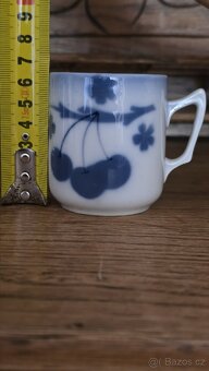 Hrníčky modré třešně Krautzberger Teplitz - 5