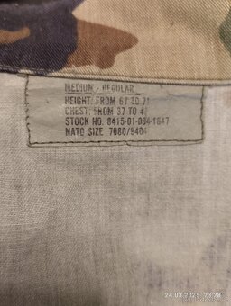 Pánská Taktická Maskáčová Bunda letní v. XL, 2 kusu. - 5