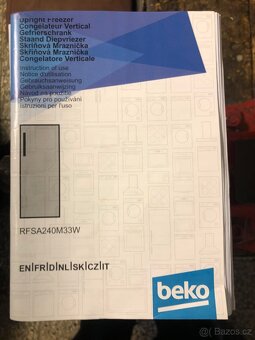 Prodám mrazák značky Beko - 5