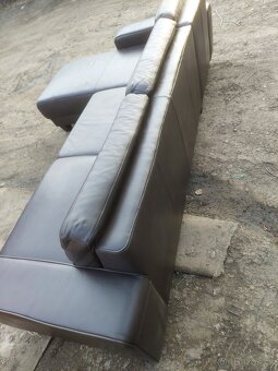 Sedací souprava kožená - 5