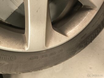 Litá kola 205/55 R16 s letními pneu – Škoda, VW, Seat - 5