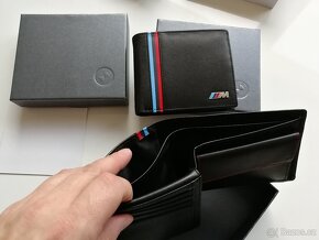 ///M peněženka BMW s trikolorou v barvách Mpower - 5