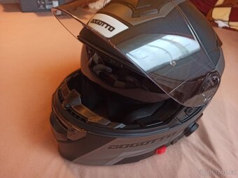 motopřilba BOGOTTO V271BT, výklopná, interkom - 5