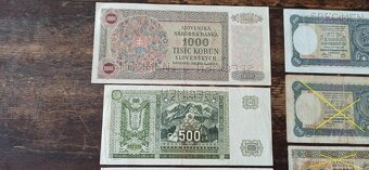 Bankovky Slovenský Štát. Slovensko. - 5