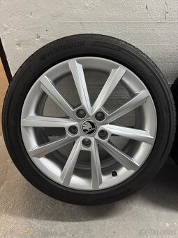 17" alu kola Teron - OCTAVIA 3 Zánovní - LETNí - 5