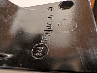 funkcionalistická bakelitová, lampa, lampička - 5