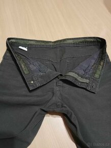Tmavě zelené pánské kalhoty BANNER, vel. 50 - LEVNĚ - 5