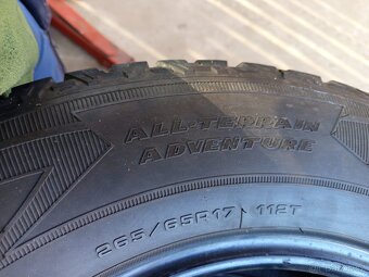Celoroční pneu Goodyear offroad 265/65/17 - 5