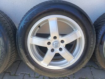 KOMPLETNÍ ZIMNÍ ALU KOLA SEAT ALHAMBRA 205/60 R16 ET38 - 5