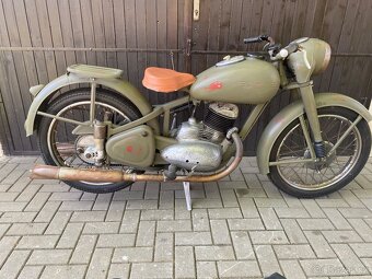 Jawa 250 pérák,typ 11,voják - 5