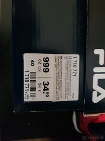 Prodám kotníčkové boty značky Fila - 5