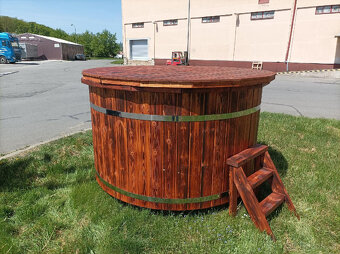Koupací sud Marivox 1,9m, koupací káď, HOT TUB, skladem - 5