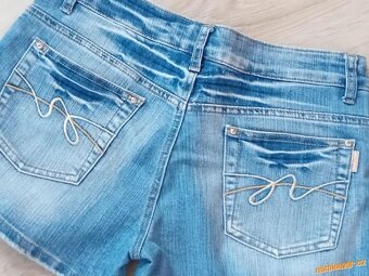 LETNÍ DŽÍNOVÉ KRAŤASY - vel.M/L / zn.Green - 5