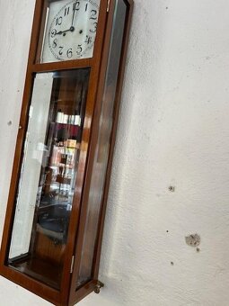 Závažové hodiny - artdeco Gustav Becker. - 5