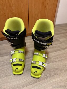 Dětské lyže 130 cm + lyžáky - 5