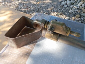 Prodám mosaznou pumpu s 1 čsr, džberovka, originál - 5