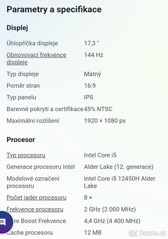 MSI Katana 17 B12UDXK-

250XCZ - 5