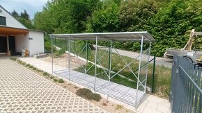 Přístřešek na dřevo -  Dřevník ,BEZÚDRŽBOVÝ - 5