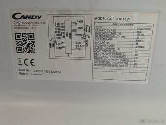 Prodám ledničku CANDY 222/119 - 5