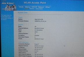 Wifi spoj - 3x wi-fi anténa, 2x router, 2x zdroj, kabely - 5