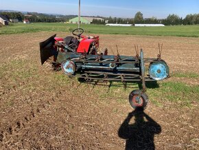 Obraceč a shrnovač TON, ATYP nesený vedle traktoru - 5