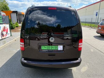 ► VW CADDY MAXI 1,6 MPI BEN/LPG - 7 MÍST, PARK. SENZORY ◄ - 5