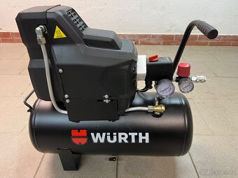 KOMPRESOR WURTH SOLID 24 L, BEZOLEJOVÝ - 5