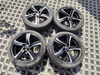 Hliníková kola Alutec 5x100 R17 s pneu - 5