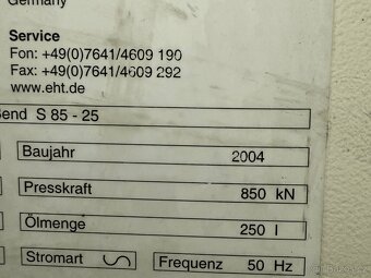 TRUMPF TrumaBend S 85 - 25 - 5