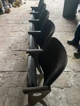 Kinozidle, sedačky z kina - 5