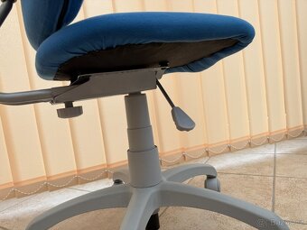 Dětská rostoucí židle Fuxo V-line - modrá/šedá - 5