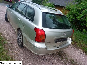 // TOYOTA AVENSIS t25 2.0 D-4D // DÍLY - 5