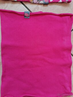 Dívčí čepice a nákrčník vel. 5-7let. - 5